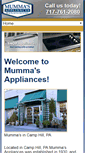 Mobile Screenshot of mummasappliances.com